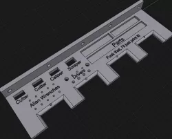3D Printer Tool Shelf