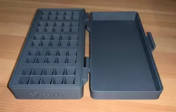 50 round 9mm 45acp ammo box