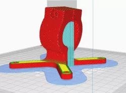 75x75 VESA 35mm Pole Mount
