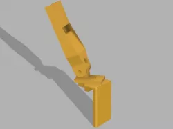 Adjustable Raspberry pi camera mount 