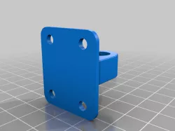 Anet A8 extruder guiding tube support
