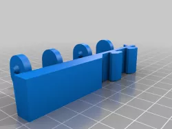 Anycubic Vyper - Modified cablechain base unit