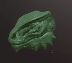 Argonian Mask