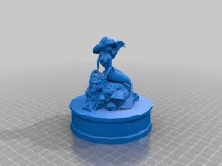 Ariel Stl 3d Print Friendly Ver.