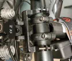 Bicycle holder for head lamp