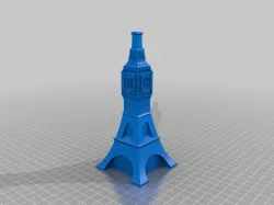 Big Ben+Eiffel Tower+London Monument Mashup Fix (important information in description)