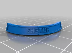 Bloodbowl Nameplate Yhetee