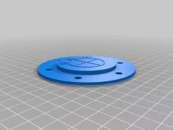 BMW steering wheel center cap