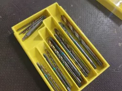 Box for drills and taps