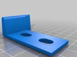 Camaro 3rd Gen Rear Shelf Bracket Load Floor Striker