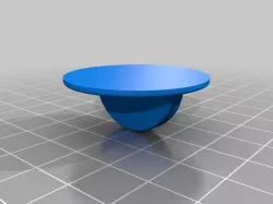 Chutes and ladders game piece base