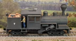 Class B Climax Locomotive (HOn2.5)