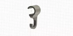 Click on hook 12mm 
