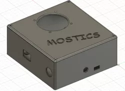 CNC 3018 pro Mostics motherboard box with fan 40x40