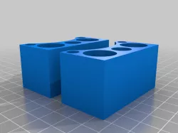 CO2 bottle rest, 20 mm high