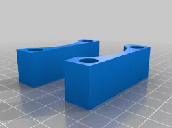 CO2 bottle rest, 5 mm high