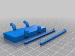 Customizable Pegboard Double Hook