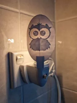 Cute Owl Night Light image and bracket