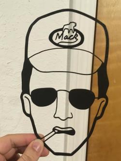 stylized straight line drawing of the face of odfin 3D Models | Page 1 ...