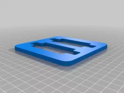 Decora Dual Gang Alignment Plate
