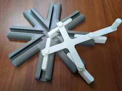 "Do Nothing" Machine Toy (4 Axes)