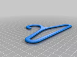Doll clothing hanger