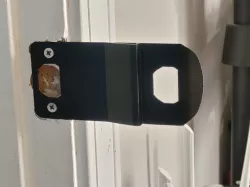 Door latch catch prop