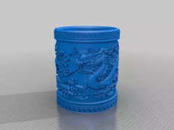 dragon container with lid remix