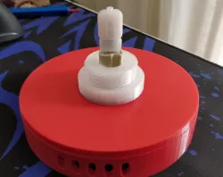 Dragon Lamp - Drogon burning the Red Keep G9 socket