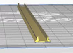 Ender3V2 Flush slot cover 20cm
