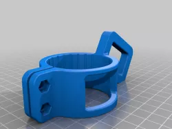 FDM Printable Elegoo Mars, Mars 2 & Mars 3 Build Plate Angled Holder