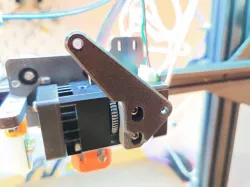 fixed  BIQU H2 extruder part cooling duct mount