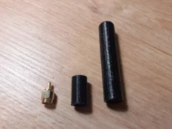Flexible handheld VHF/UHF transceiver antenna