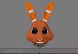 Fursuit head base - version45-4 - Toon Bunny