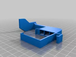 Geeetech Prusa I3 X Cooling fan duct where autolevelling sensor is fitted 