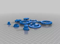 Glide Ragnaruk superking beyblade, NOT MY DESIGN