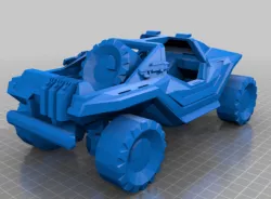 Halo Assault Warthog Keychain