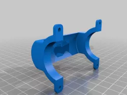 Head lamp holder for bicycles