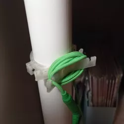 Headphones cable mount for ikea ADILS
