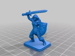 HeroQuest - Female Barbarian