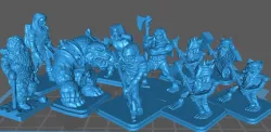Heroquest miniatures