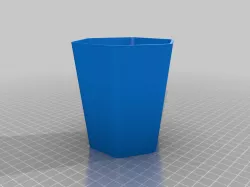 Hexagonal Pen Cup