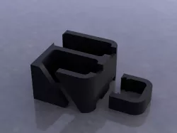 IKEA Bekant beam clamp