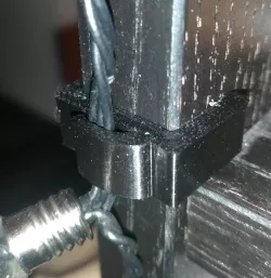 IKEA Billy Cable holder