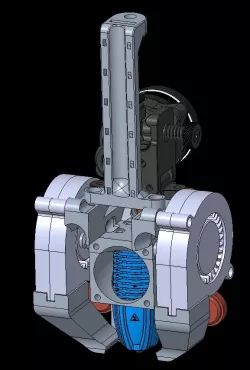 Jubilee Orbiter Extruder using Rapido Hotend