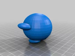 Kirby open mouth bust