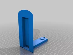 Klemmbaustein Saturn V  - a simple small Wallmount
