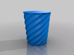 Large 3D Printed Hamper / Bin