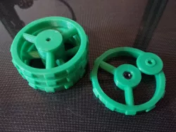 Large Bed Leveling 4mm Captive Nut Thumbwheel