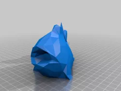 low poly fish